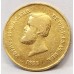 BRAZIL 1855 . FIVE THOUSAND 5,000 REIS . GOLD COIN . PETER II PEDRO
